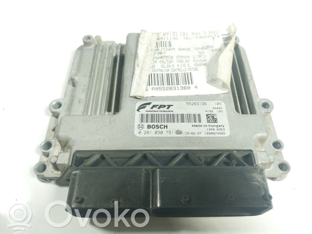Alfa Romeo Giulietta Engine control unit/module 