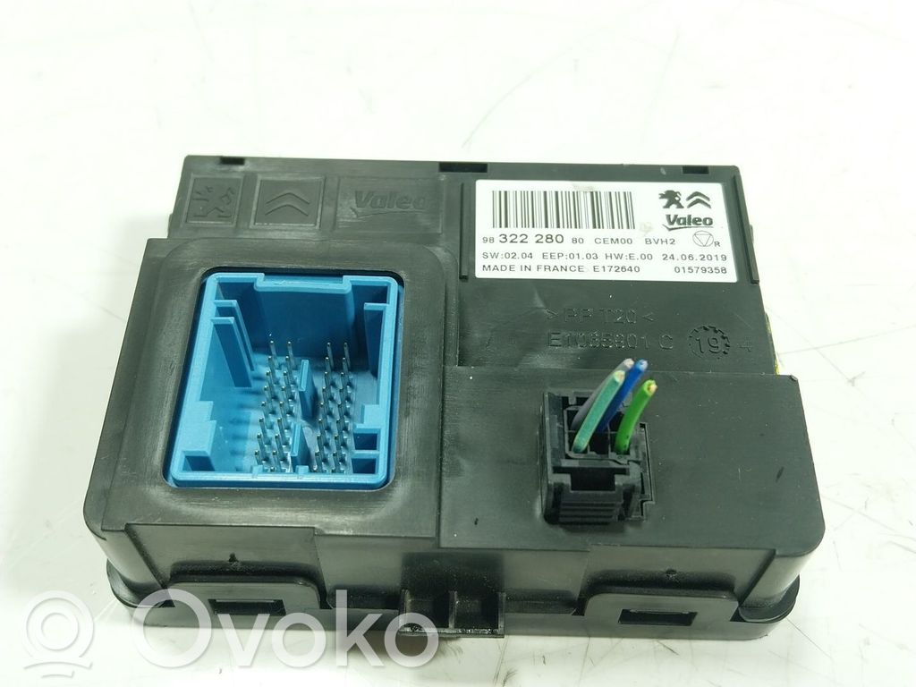 Citroen C4 SpaceTourer Alte unități/module de control 