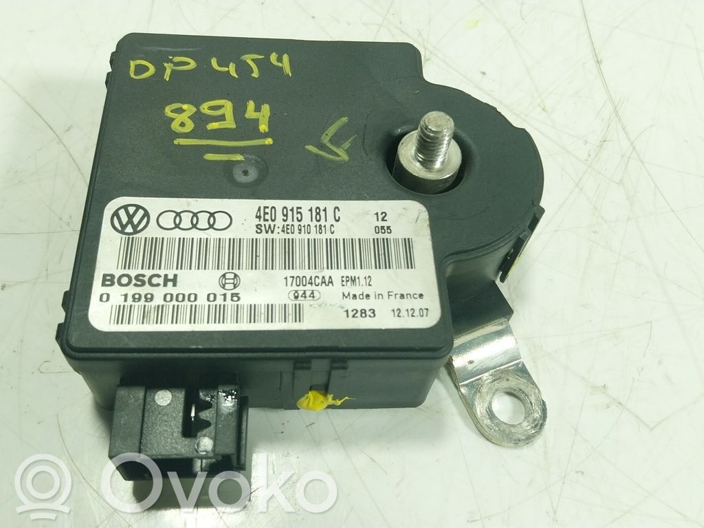 Otras unidades de control/módulos   4E0910181C,4E0915181C