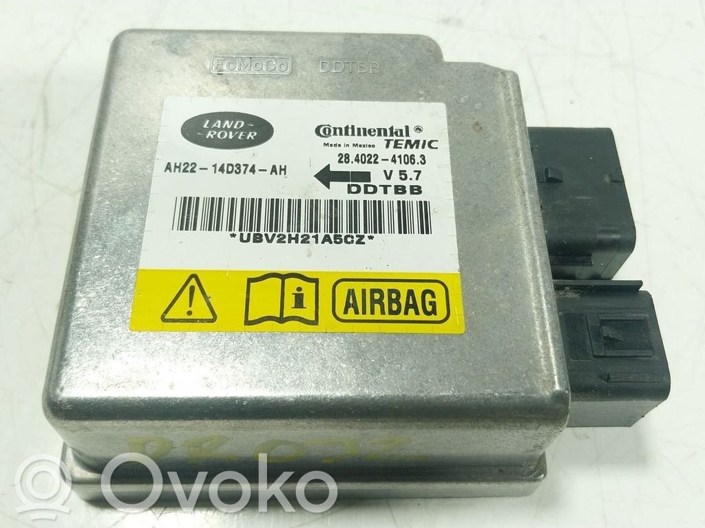 Land Rover Discovery Sport Unitate/modul de comandă airbaguri