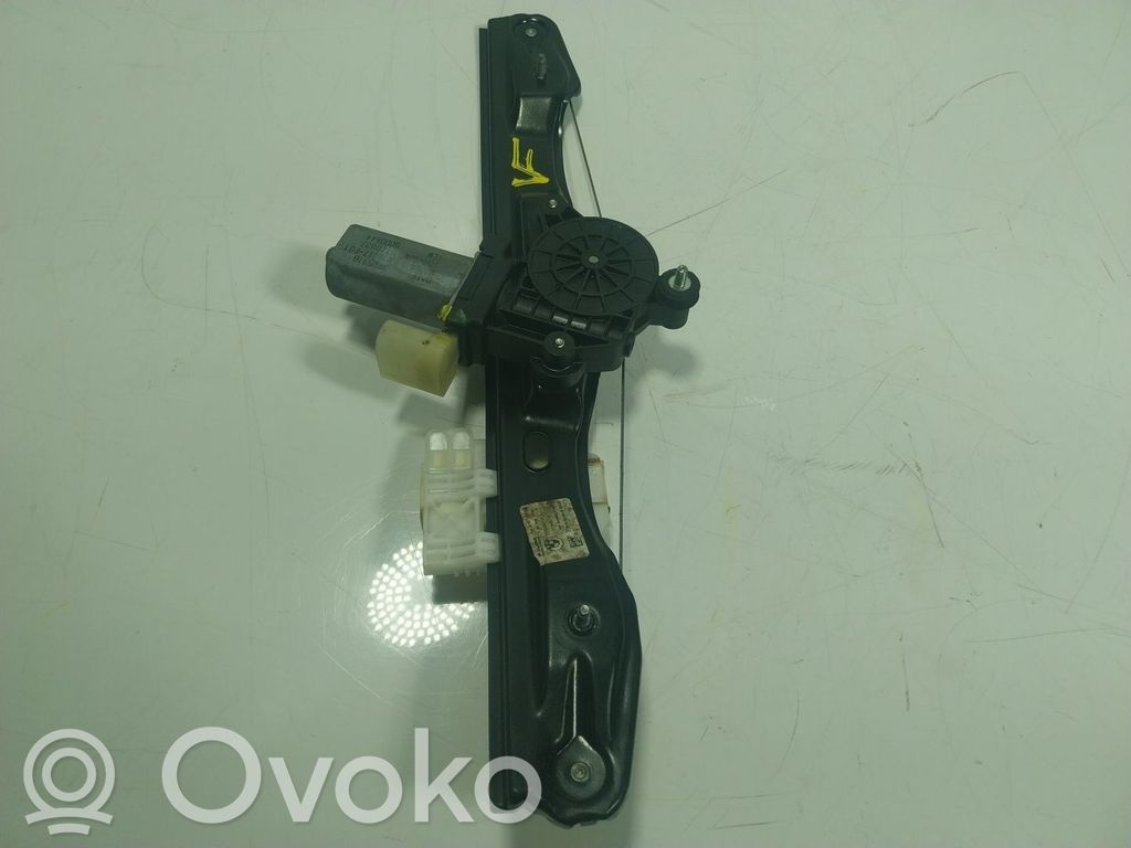 BMW 3 F30 F35 F31 Meccanismo di sollevamento del finestrino posteriore senza motorino