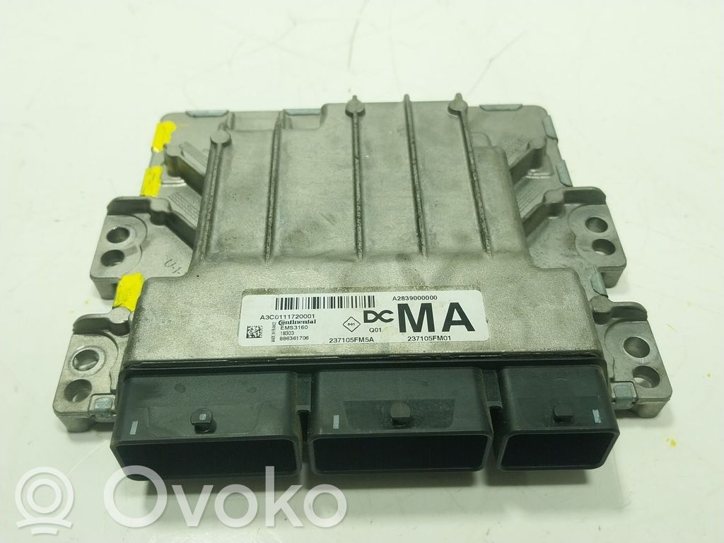 Engine control unit/module   237105FM5A,237105FM5A