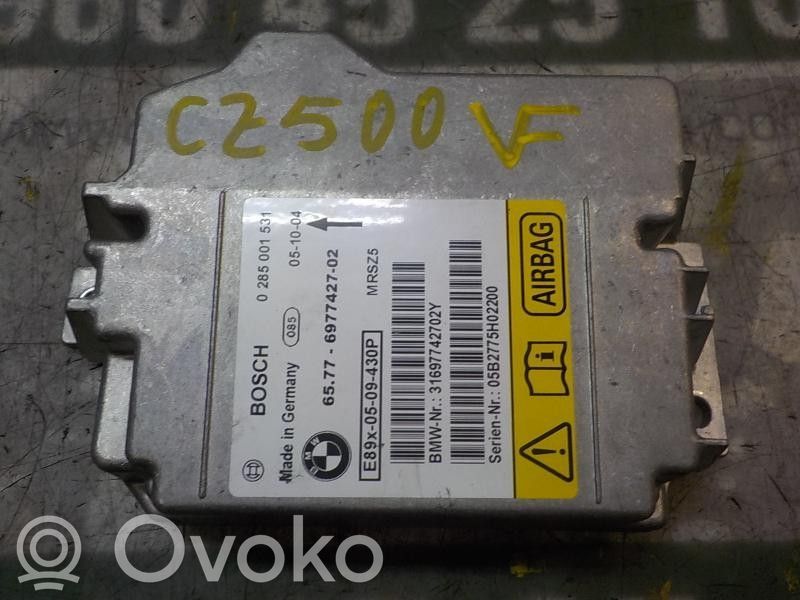 Turvatyynyn ohjainlaite/moduuli   65779184432,65776977427,0285001531