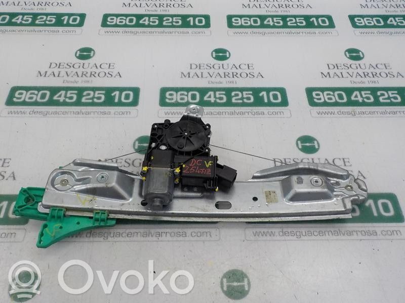 Opel Astra J Meccanismo di sollevamento del finestrino posteriore senza motorino