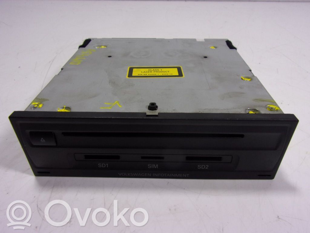 Volkswagen Touareg II Unitate principală radio/CD/DVD/GPS 