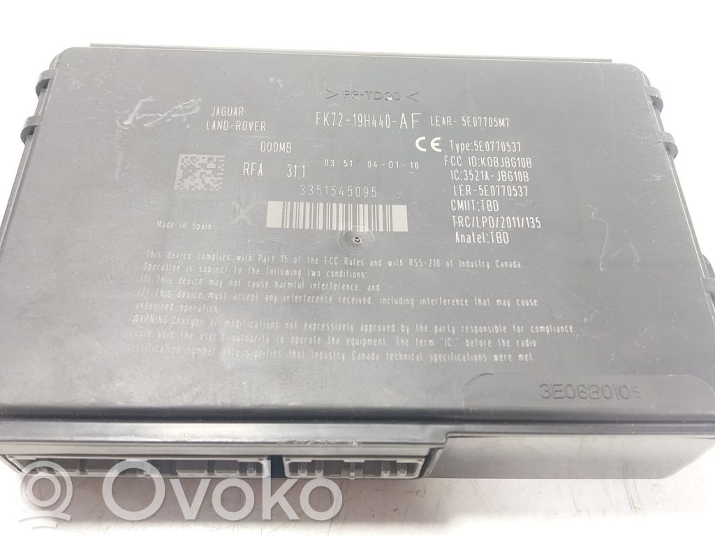 Land Rover Range Rover L405 Altre centraline/moduli 