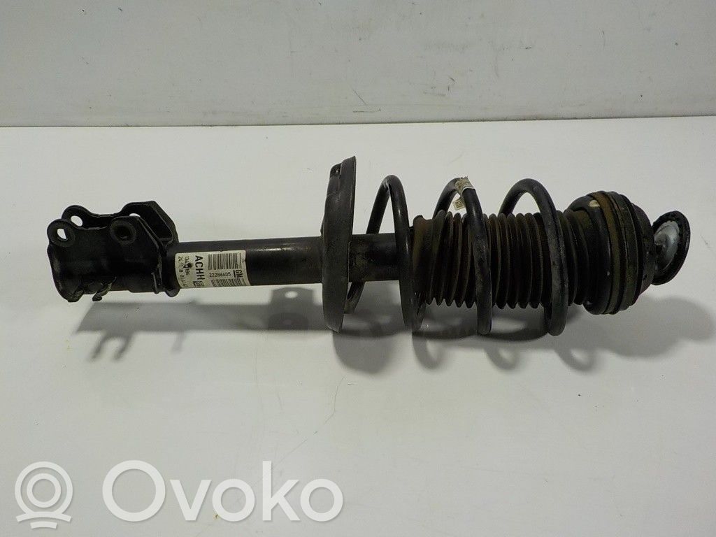 Opel Corsa E Front shock absorber with coil spring 