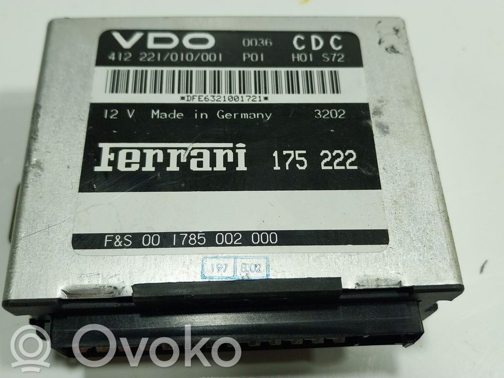 Other control units/modules   175222,175222