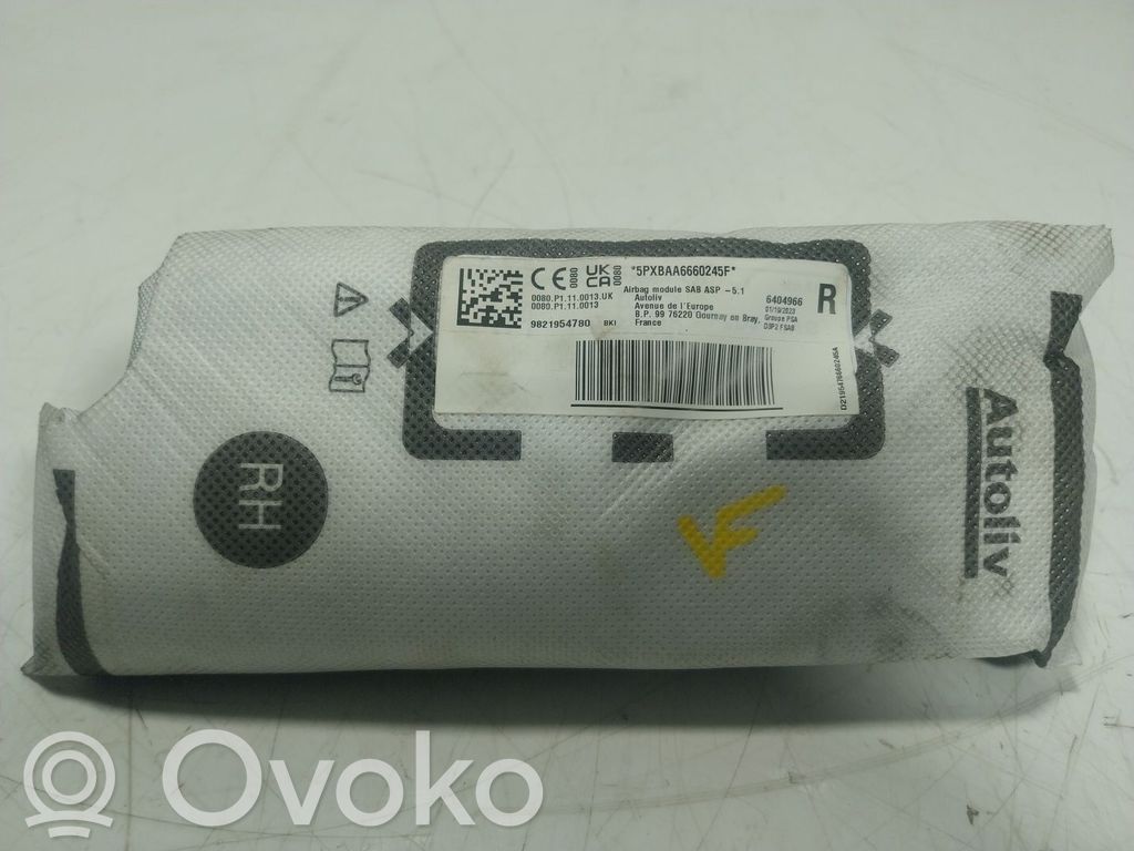 Airbag lateral   9821954780