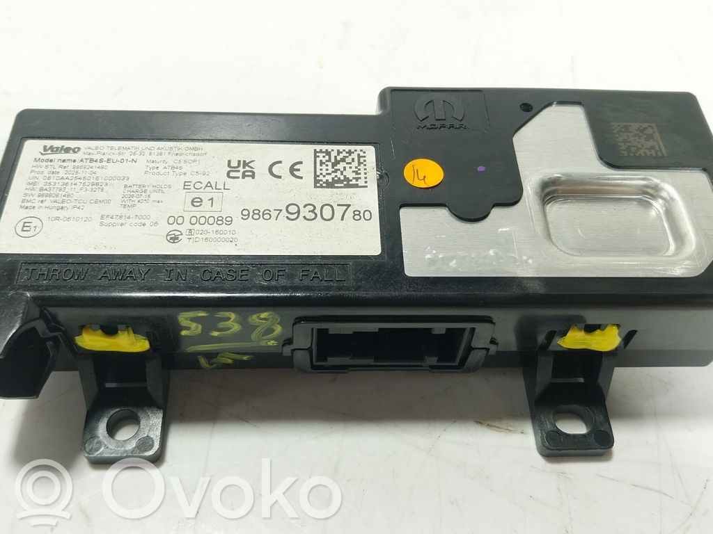 Toyota Proace Other control units/modules 