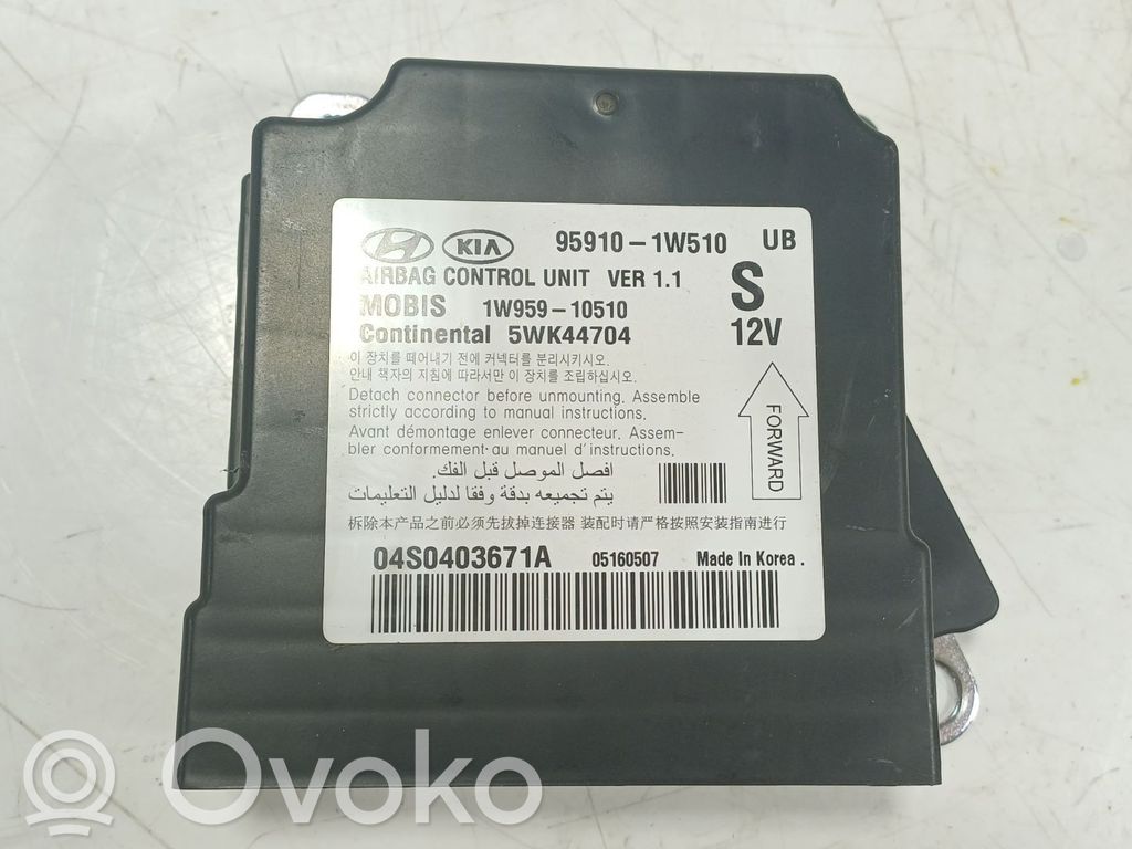 Centralina/modulo airbag   959101W510,959101W510