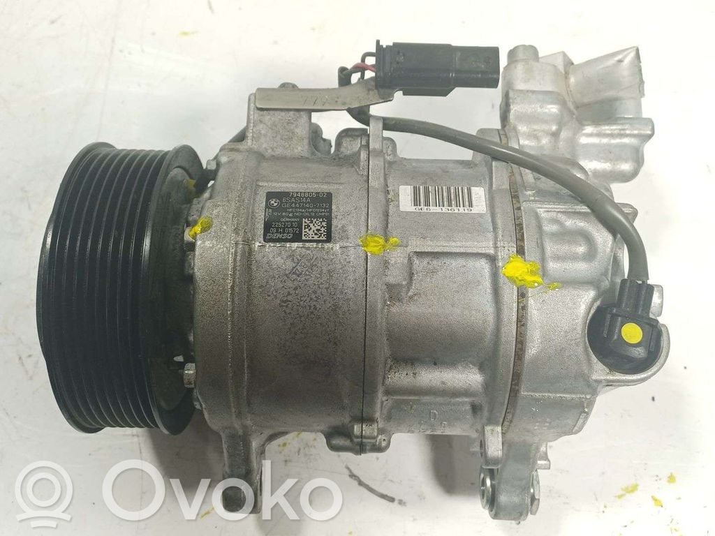 BMW X4 G02 Ilmastointilaitteen kompressorin pumppu (A/C) 