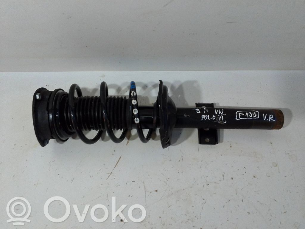 Volkswagen Polo VI Amortyzator przedni 