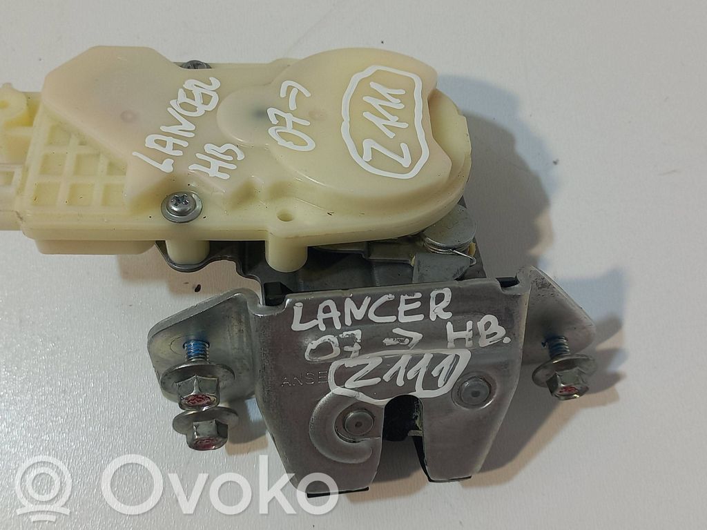 Mitsubishi Lancer X Cierre/cerradura/bombín del maletero/compartimento de carga 