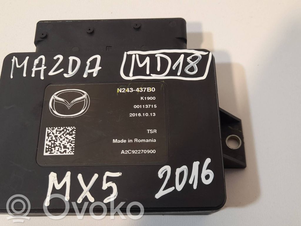 Other control units/modules   N243437B0