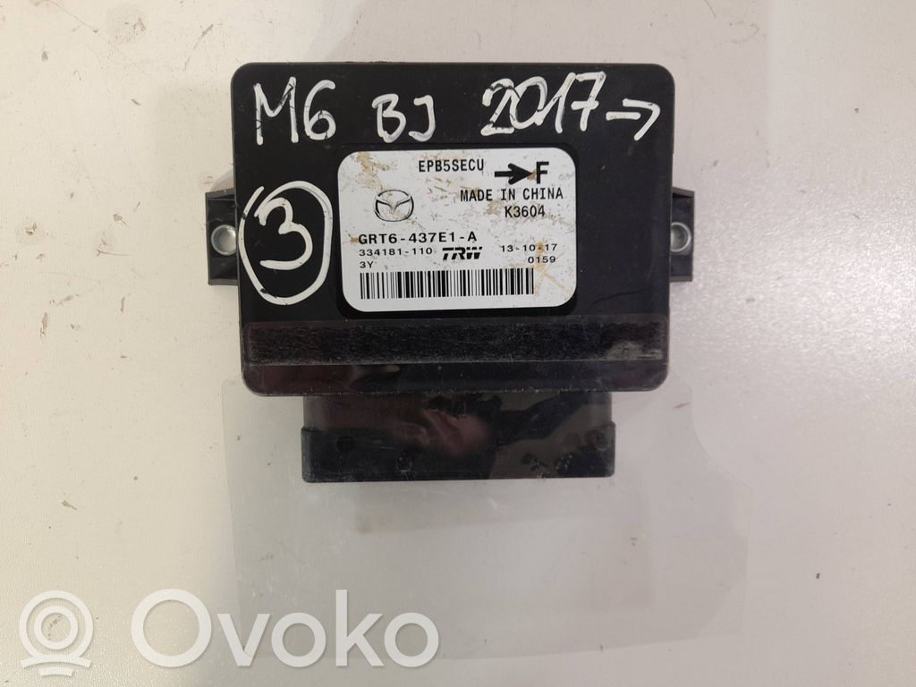 Mazda 6 Other control units/modules 