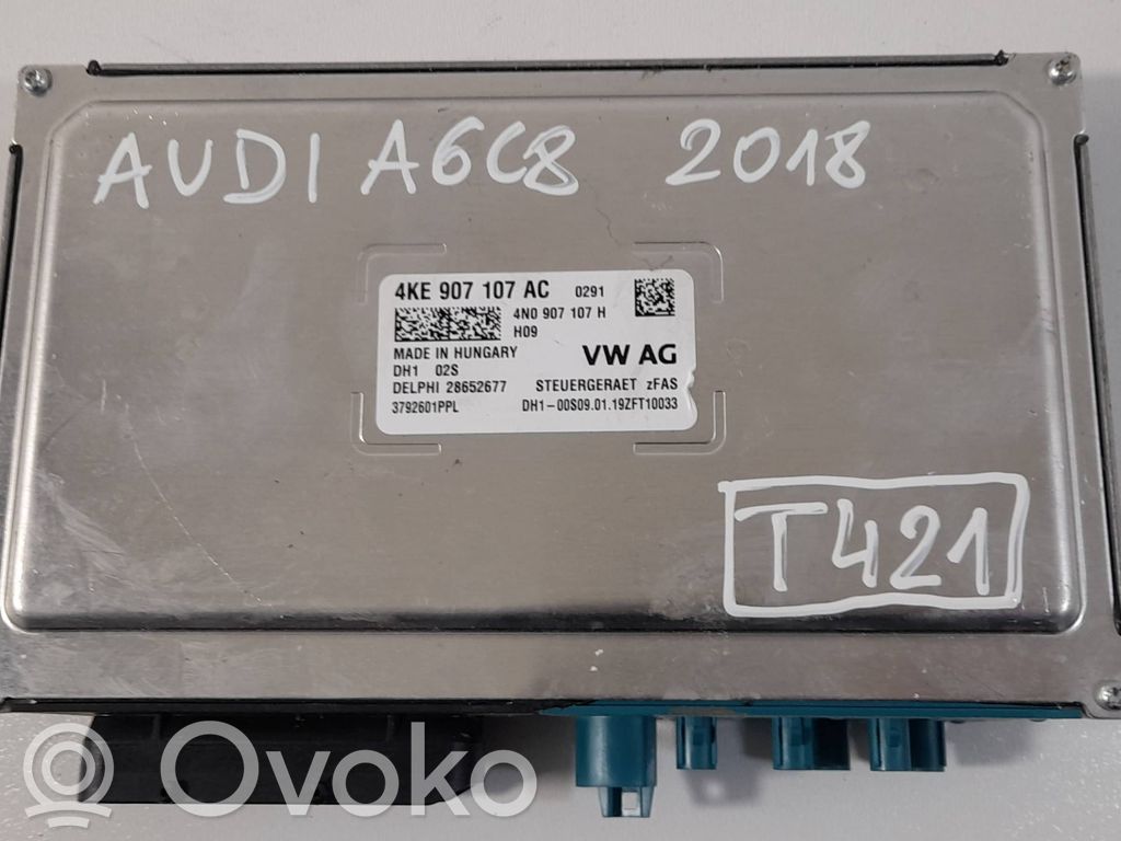 Audi A6 S6 C8 4K Camera control unit module 
