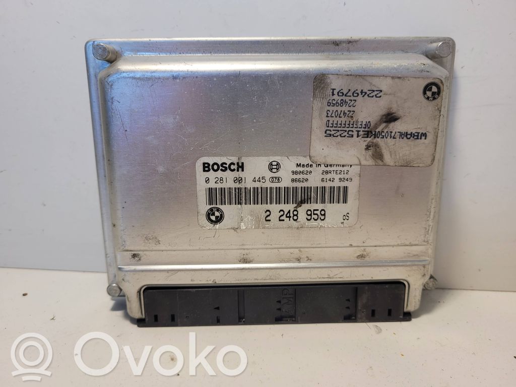 Engine control unit/module   2248959,28RTE212,0281001445