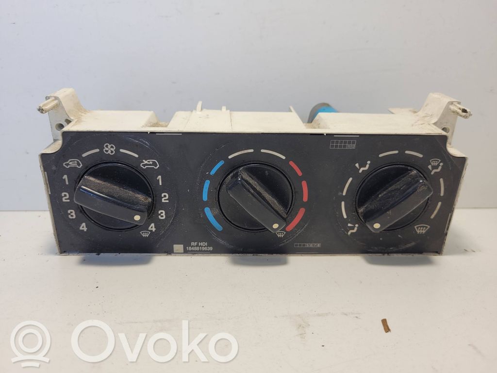 Peugeot Partner Climate control unit 