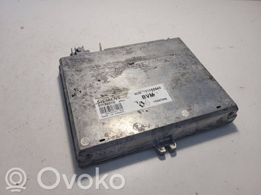 Engine control unit/module   7700860340,S111730115,7700873359