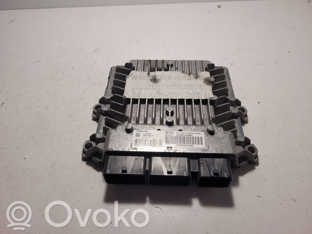 Engine control unit/module   9661835880,9655534080,5WS40277L