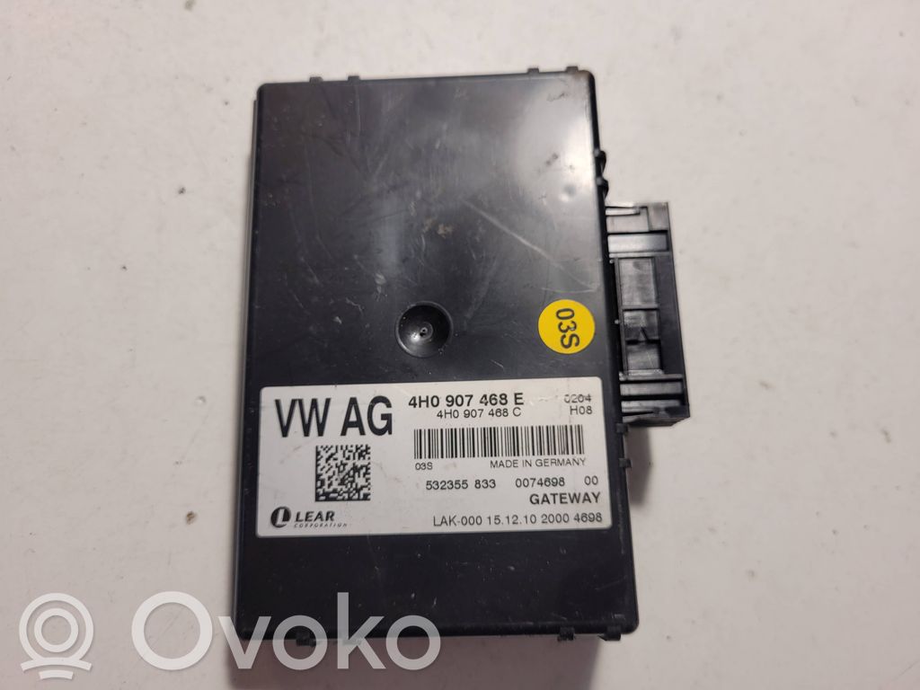 Gateway control module   4H0907468C,4H0907468E,532355833