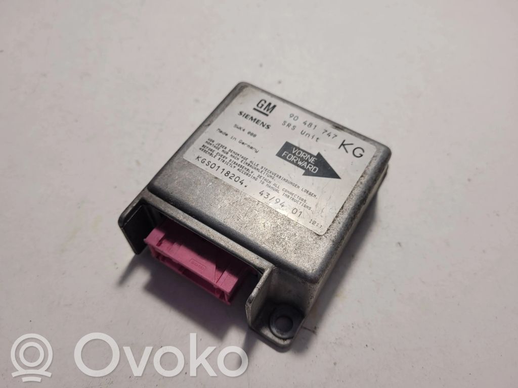 Opel Corsa B Airbag control unit/module 