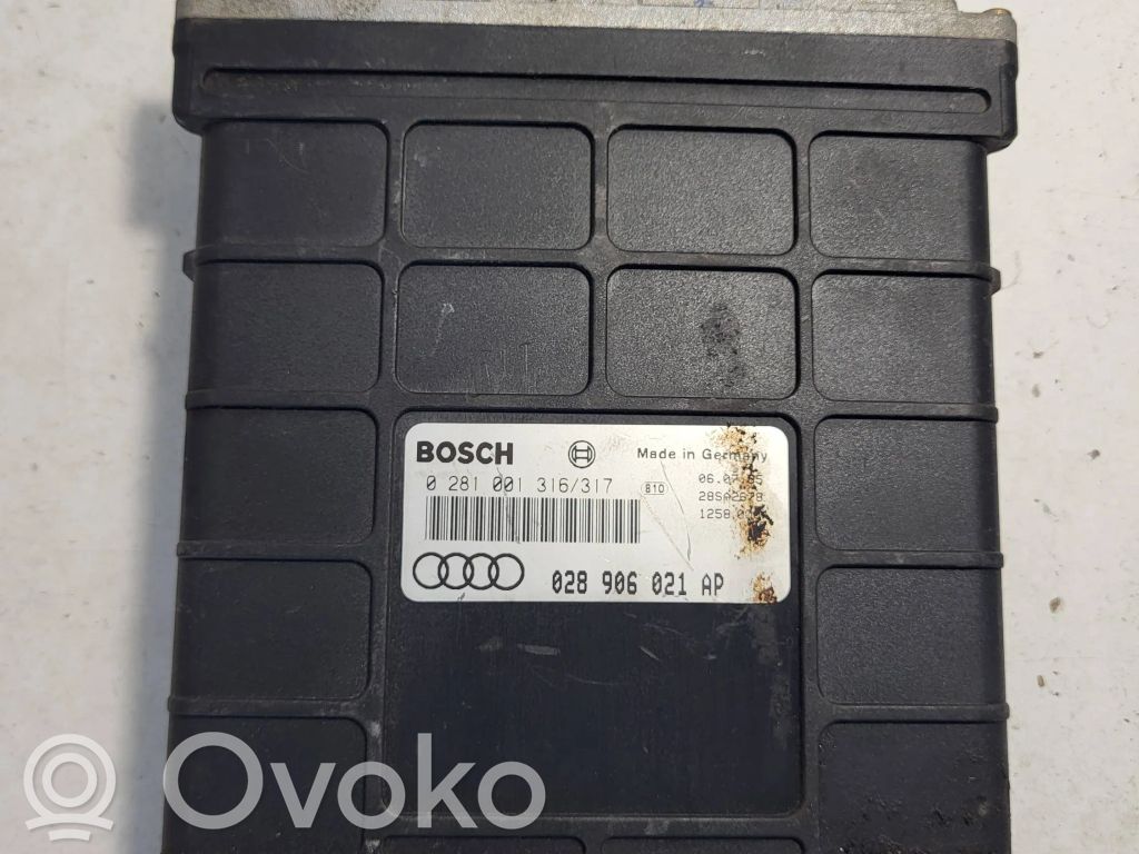 Audi 80 90 S2 B4 Engine control unit/module 