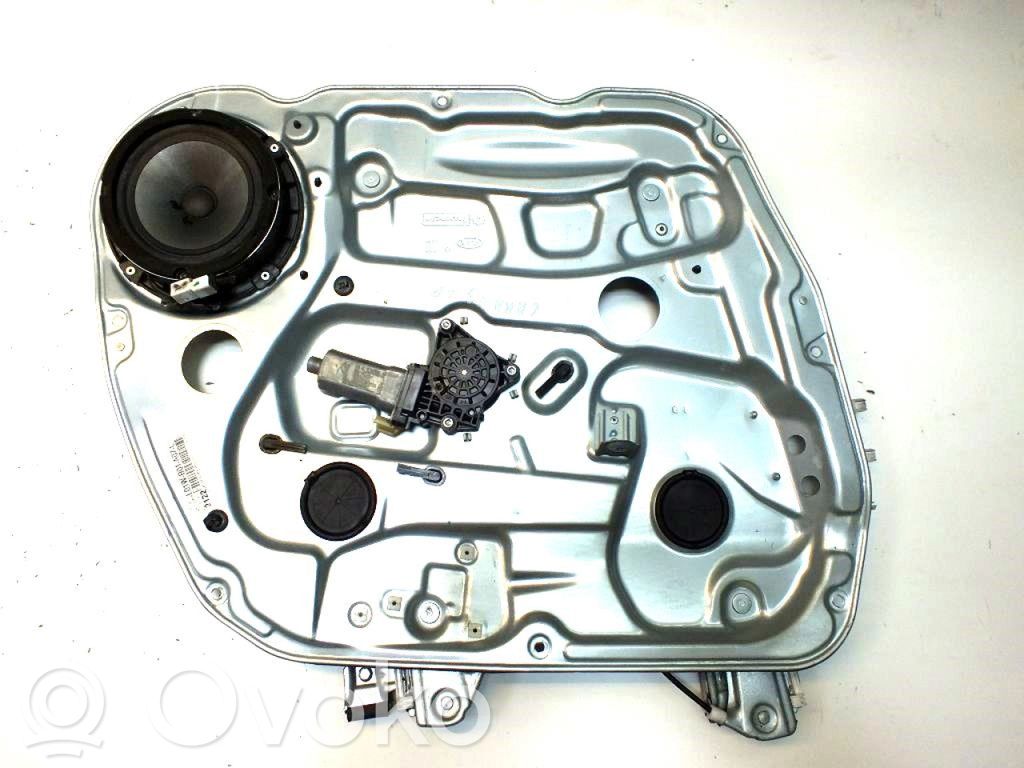 Regulador con motor de la ventanilla de la puerta corredera