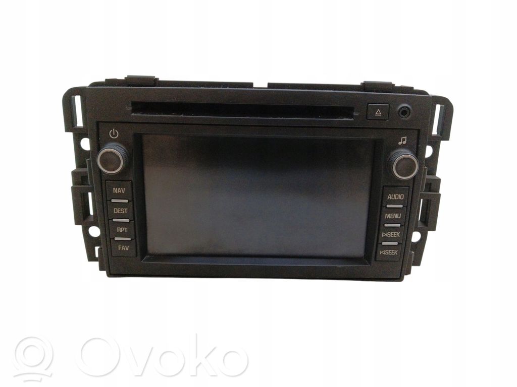 Cadillac BLS Unidad delantera de radio/CD/DVD/GPS 