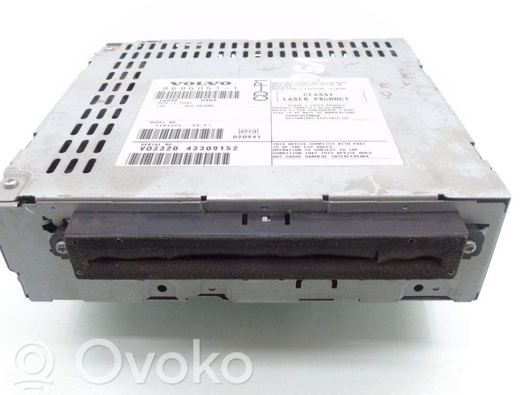 Volvo V50 Panel / Radioodtwarzacz CD/DVD/GPS 
