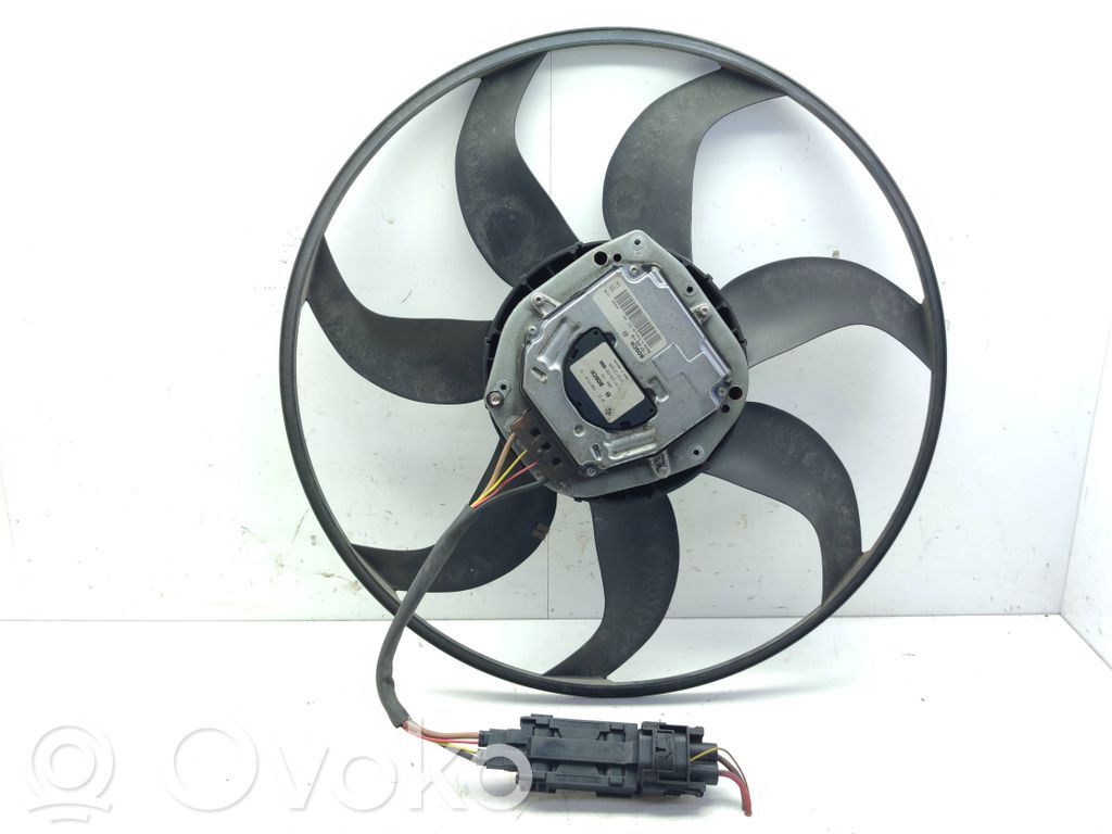 BMW 5 E60 E61 Elektrisks radiatoru ventilators 