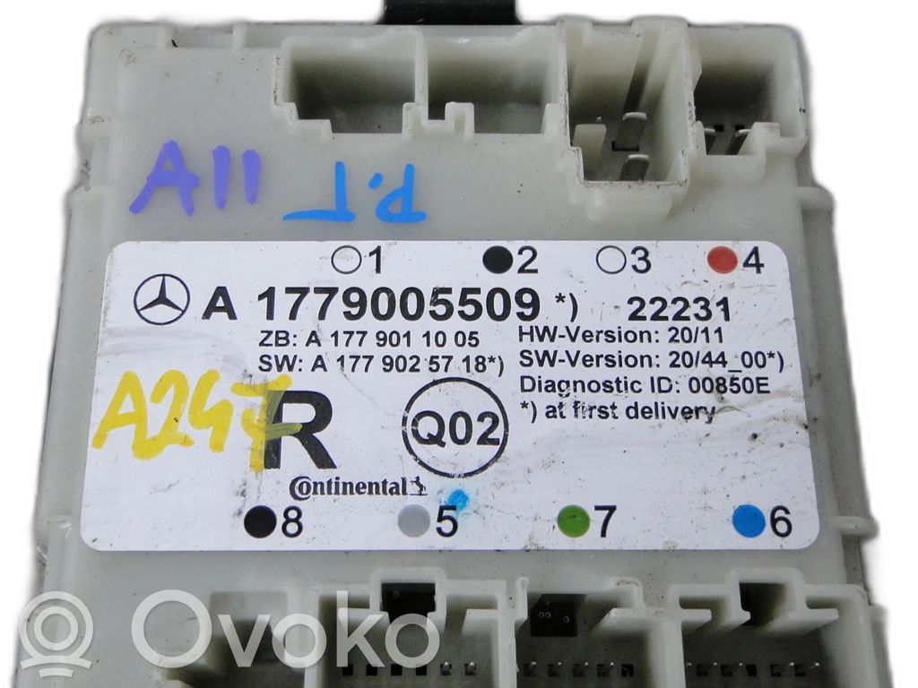 Mercedes-Benz B W247 Sterownik / Moduł drzwi 