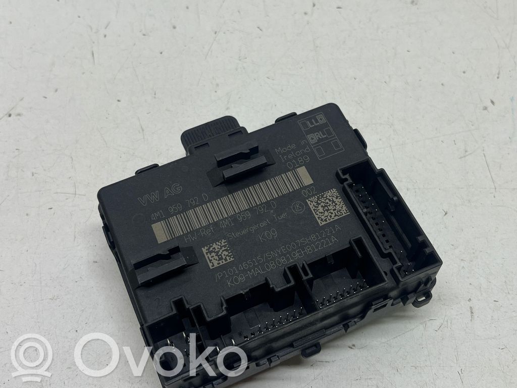 Door control unit/module   4M1959792D