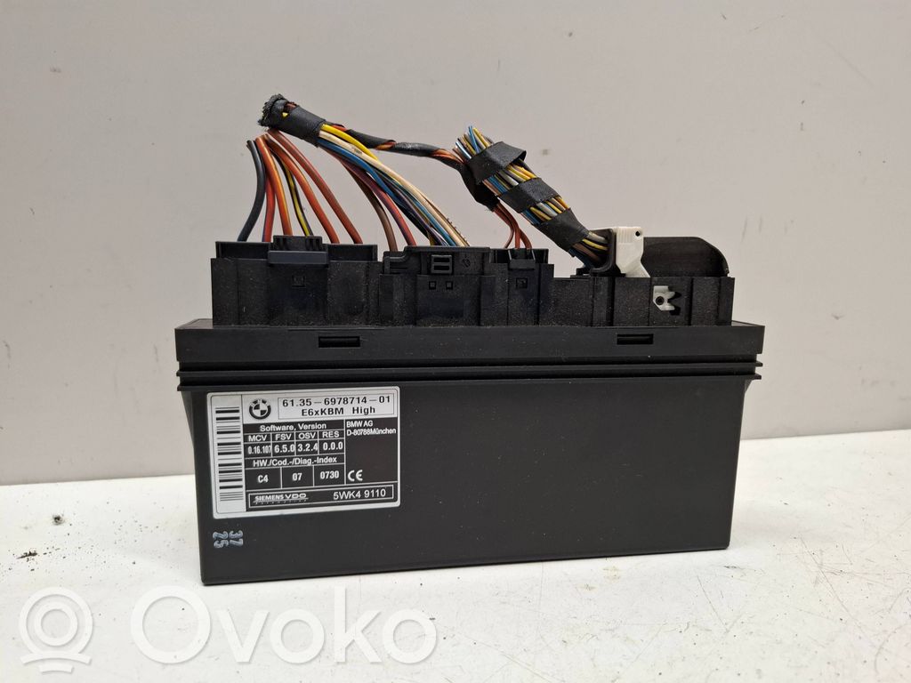 BMW 5 E60 E61 Moduł / Sterownik komfortu 