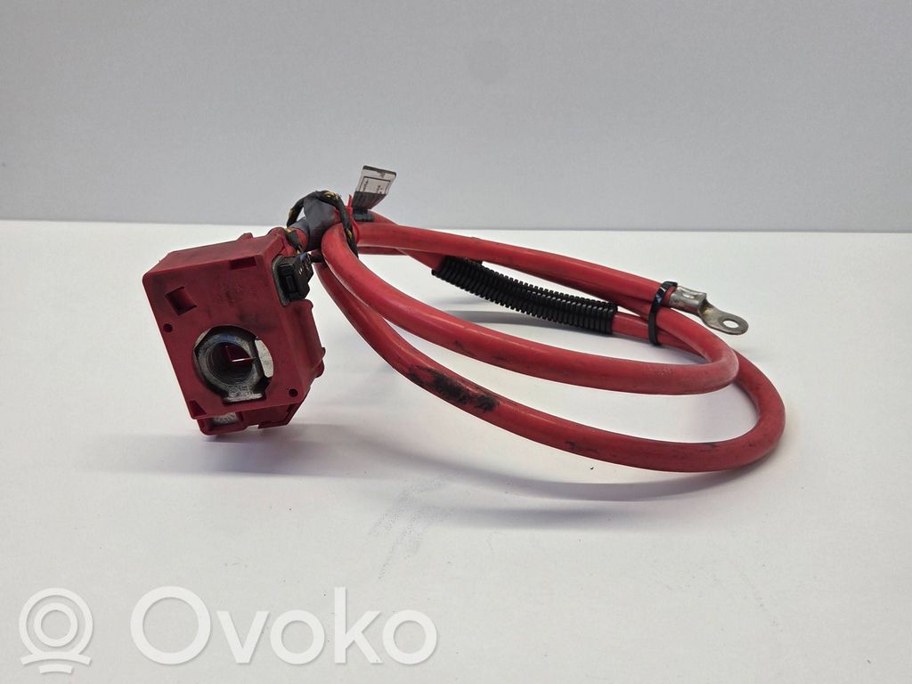 BMW 5 E60 E61 Pliusinis laidas (akumuliatoriaus) 