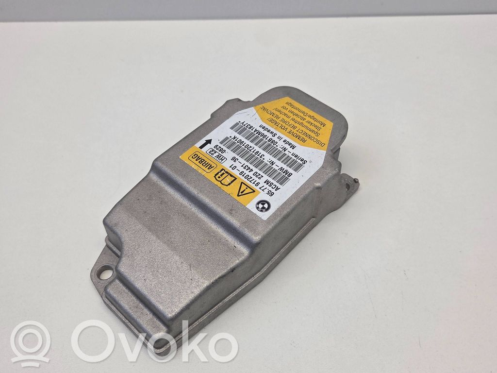 Module de contrôle airbag   9172019,31917201901K,220443136