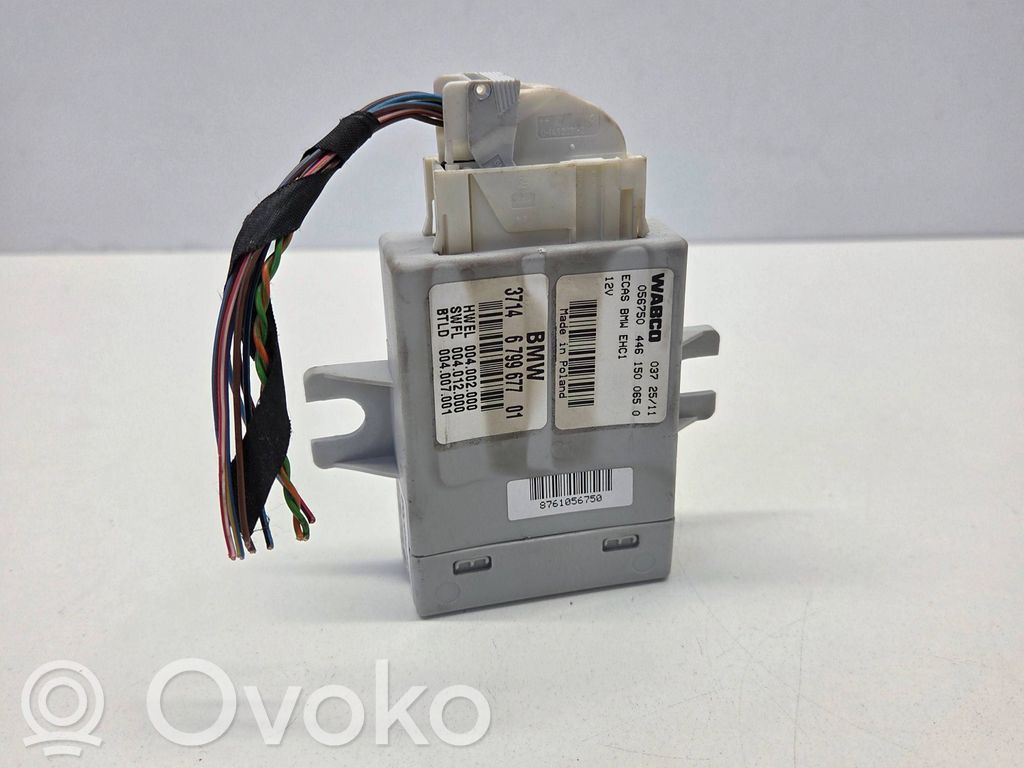 BMW 5 F10 F11 Sterownik / Moduł tylnego zawieszenia pneumatycznego 