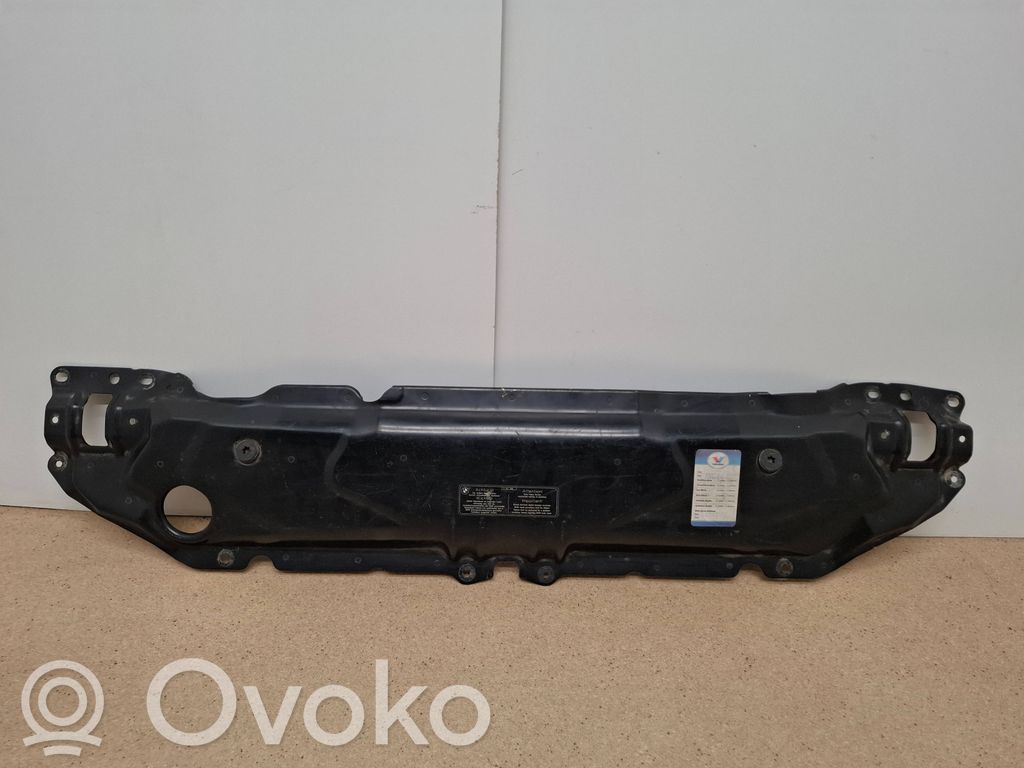 BMW 5 E60 E61 Staffa del pannello di supporto del radiatore parte superiore 