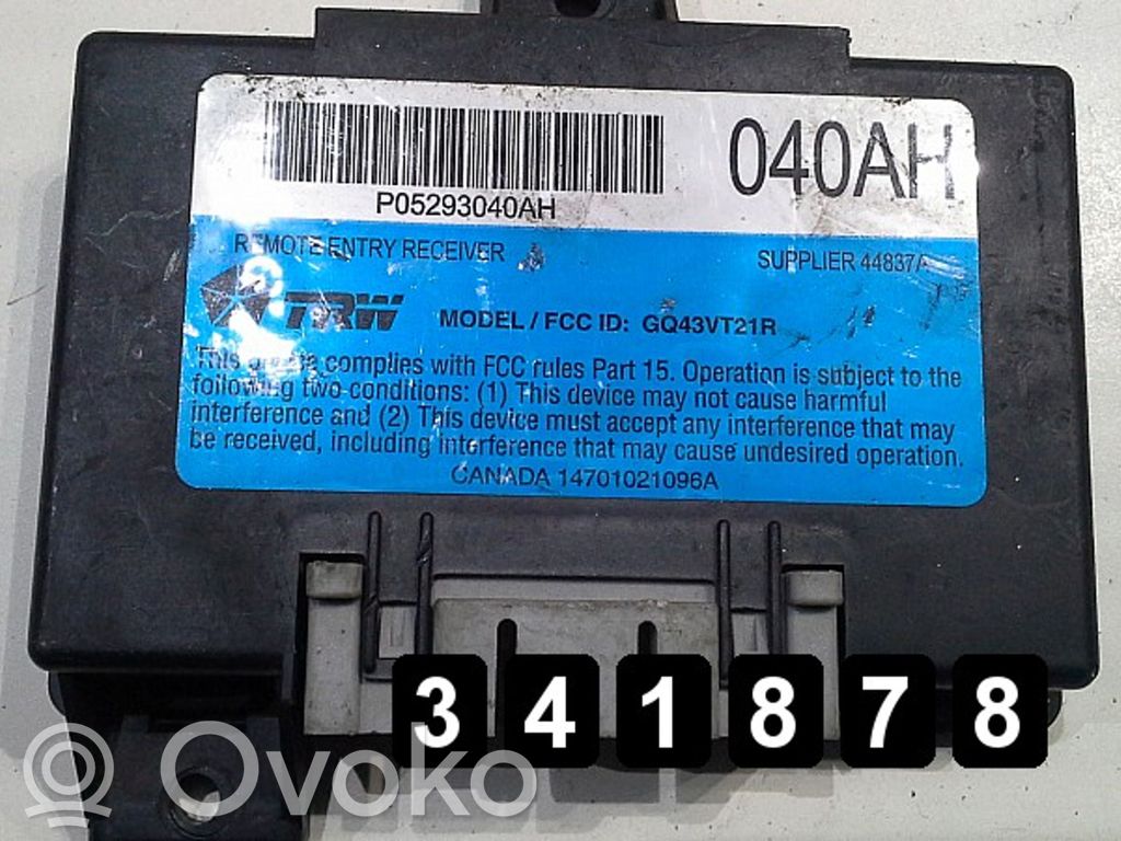 Chrysler PT Cruiser Engine control unit/module 