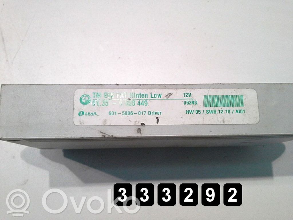 Unidad de control/módulo del motor   61356958449,61356958449