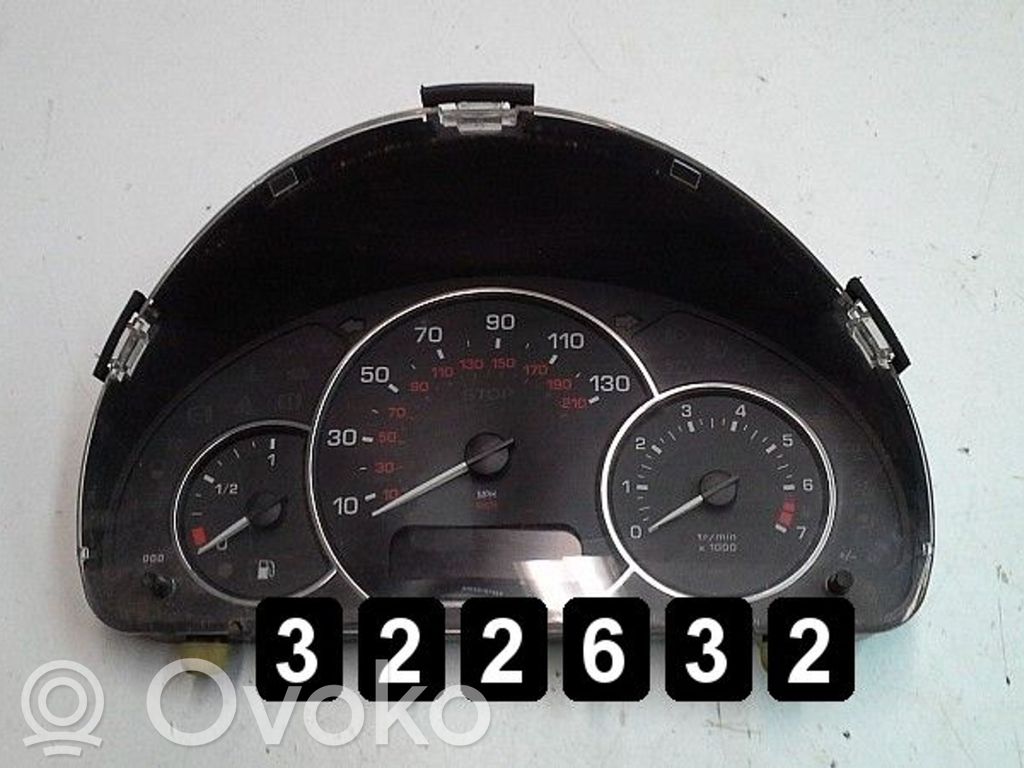 Peugeot 1007 Speedometer (instrument cluster) 