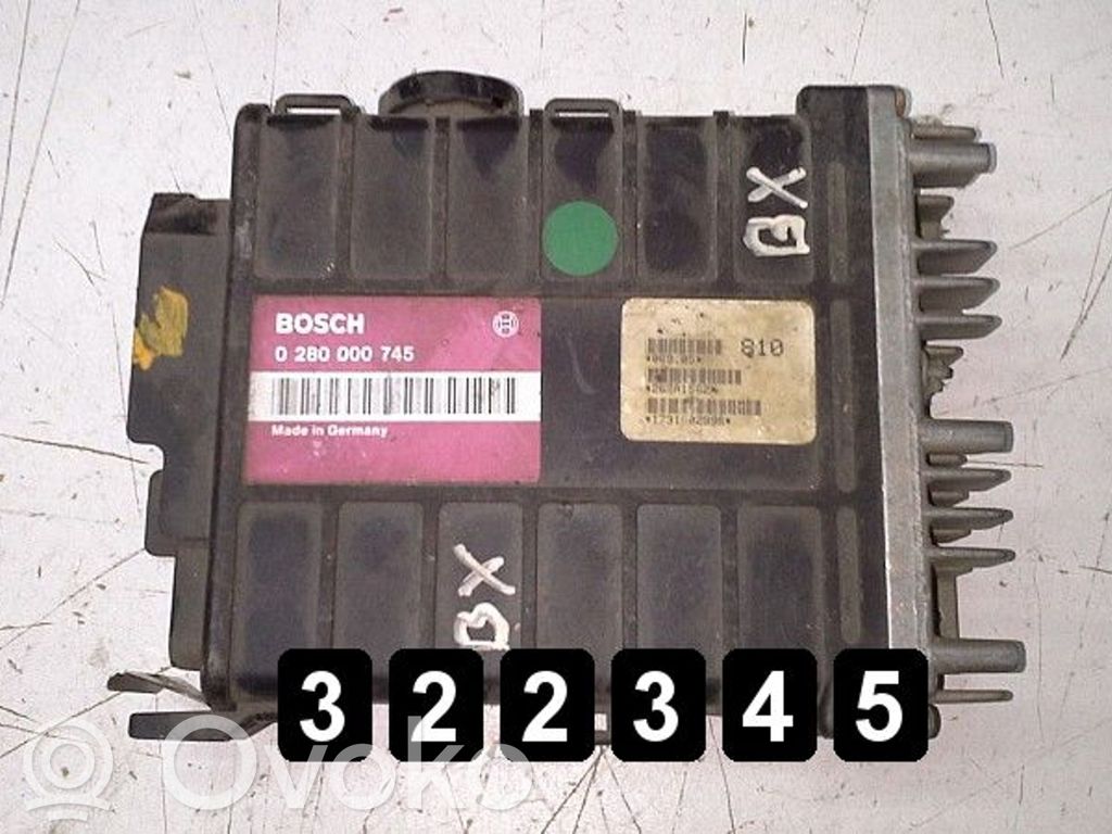 Citroen BX Unidad de control/módulo del motor 