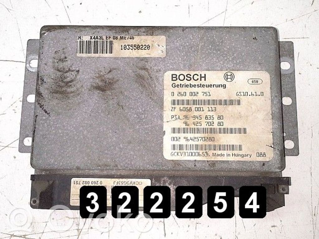 Engine control unit/module   0260002751,0260002751