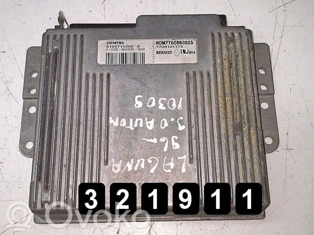 Engine control unit/module   HOM7700860925,HOM7700860925