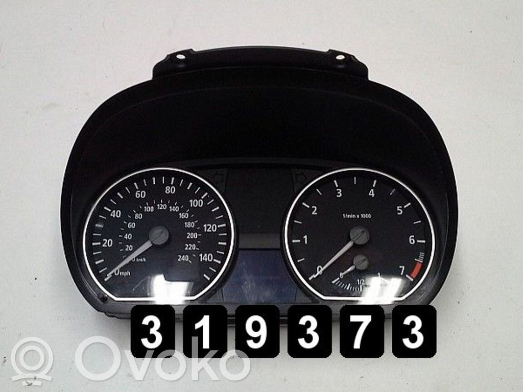 BMW 1 E81 E87 Speedometer (instrument cluster) 