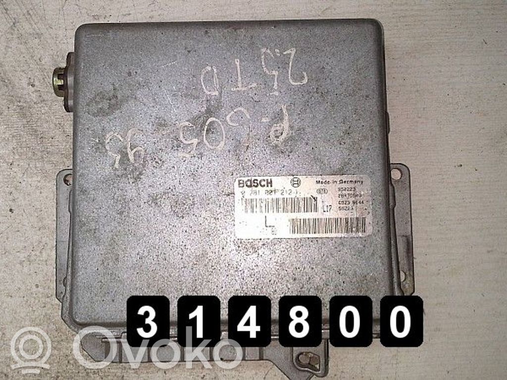 Engine control unit/module   9615766180,9615766180