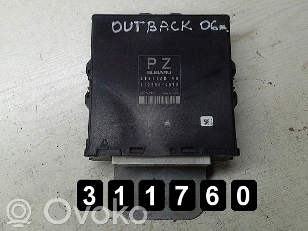 Subaru Outback Engine control unit/module 