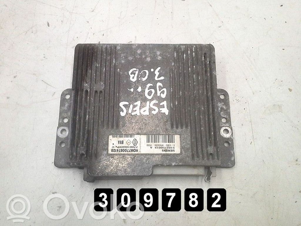 Engine control unit/module   HOM7700874128,HOM7700874128