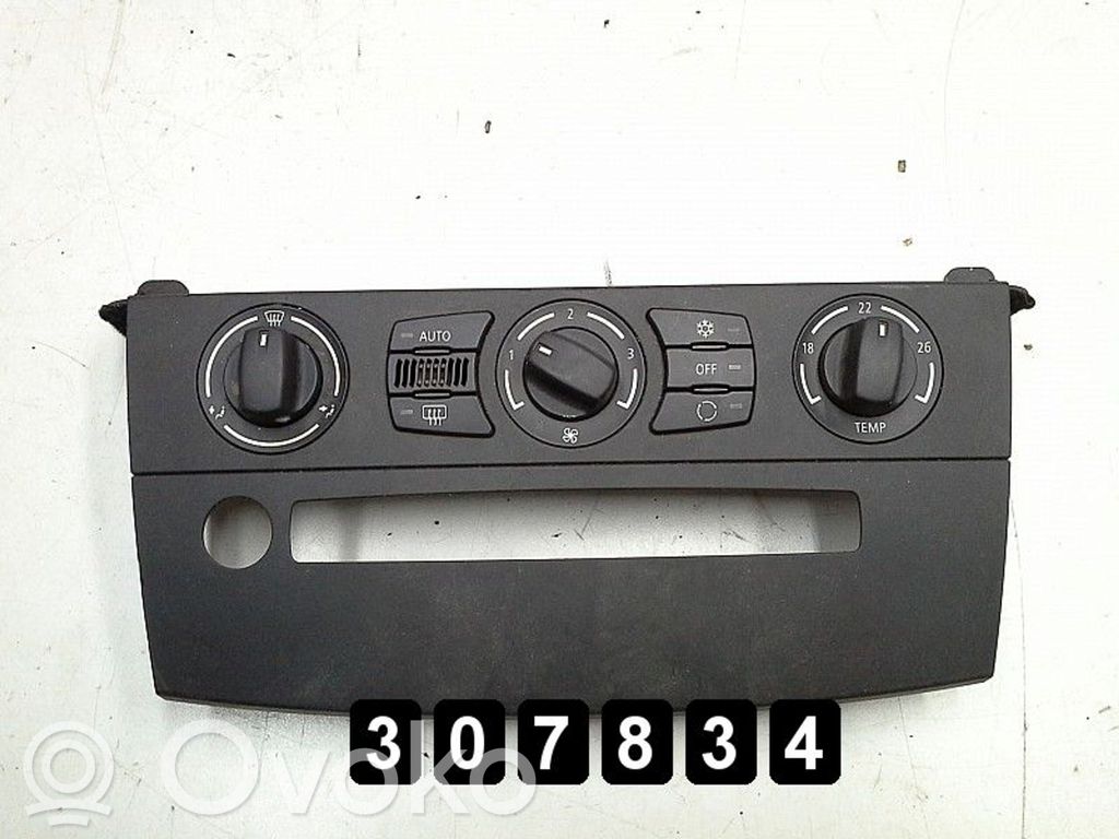 BMW 5 E60 E61 Climate control unit 